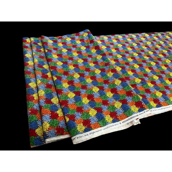 Vintage KidStuff "All Stars" Moda Fabric Pattern #10650 3 Yards x 44 Wide - Picture 3 of 16